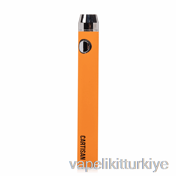 Vape Türkiye Cartisan Buton Vv 900 çift şarj 510 Pil [mikro] Turuncu
